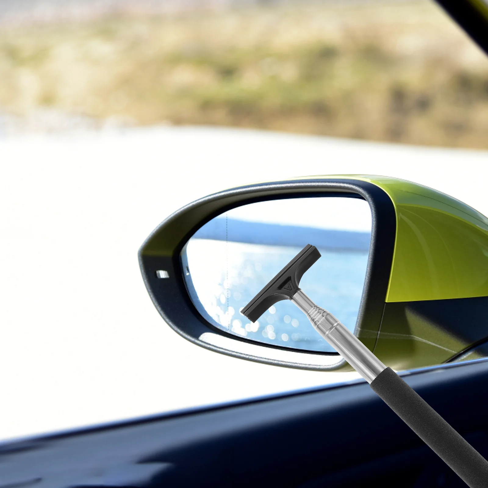 2 adet araba dikiz aynası silecek yan silecek otomobil otomotiv arabalar için pencere temizleyici aracı kauçuk