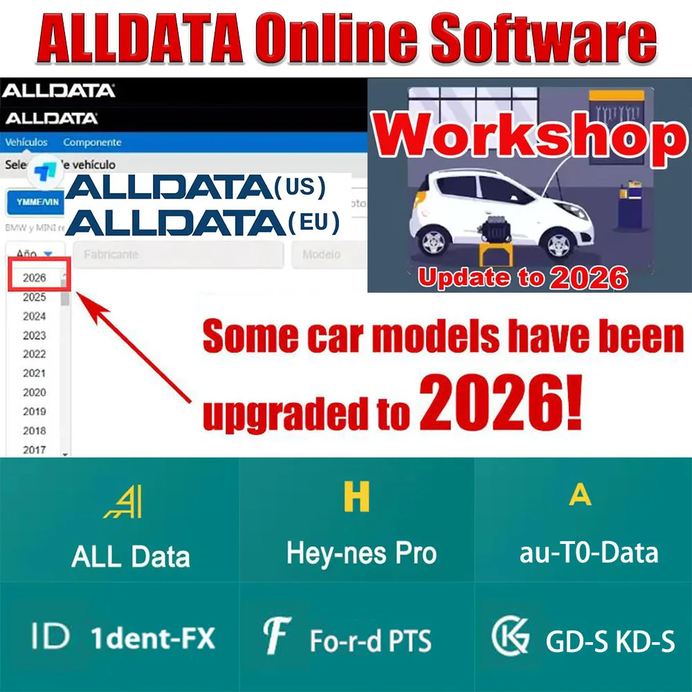 Alldata Online Account Full Version Auto Repair Software Hay-nes Pro All Data Online Software Wiring Diagrams Support Mobile /PC