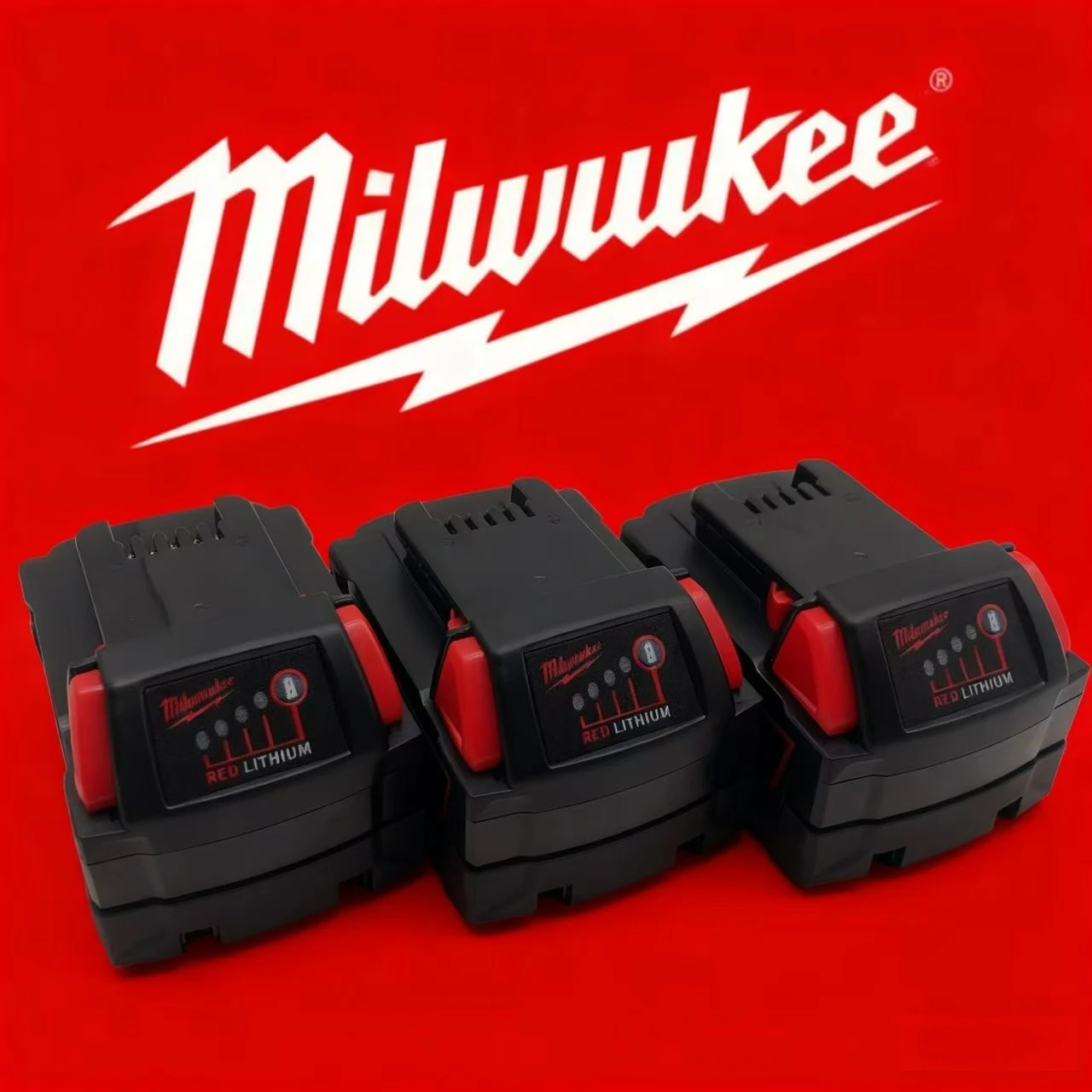 

Original Genuine Milwaukee Battery M18B6 6.0Ah 48-11-1860 48-11-1850 M18 Tool Lithium M18-HB8 8.0Ah 12.0Ah Battery