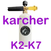 Car Washing Foam Gun For Karcher K Sprayer Washer Snow Foamer Lance Car Water Soap Shampoo Sprayer Foam Pump Auto Wash Foam Pump