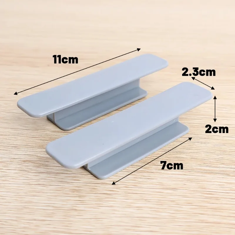 6/2PCS Window Cabinet Drawer Handles Self-adhesive Furniture Knobs Thickened Plastic Door Handle Cabinet Pulls Home Hardware