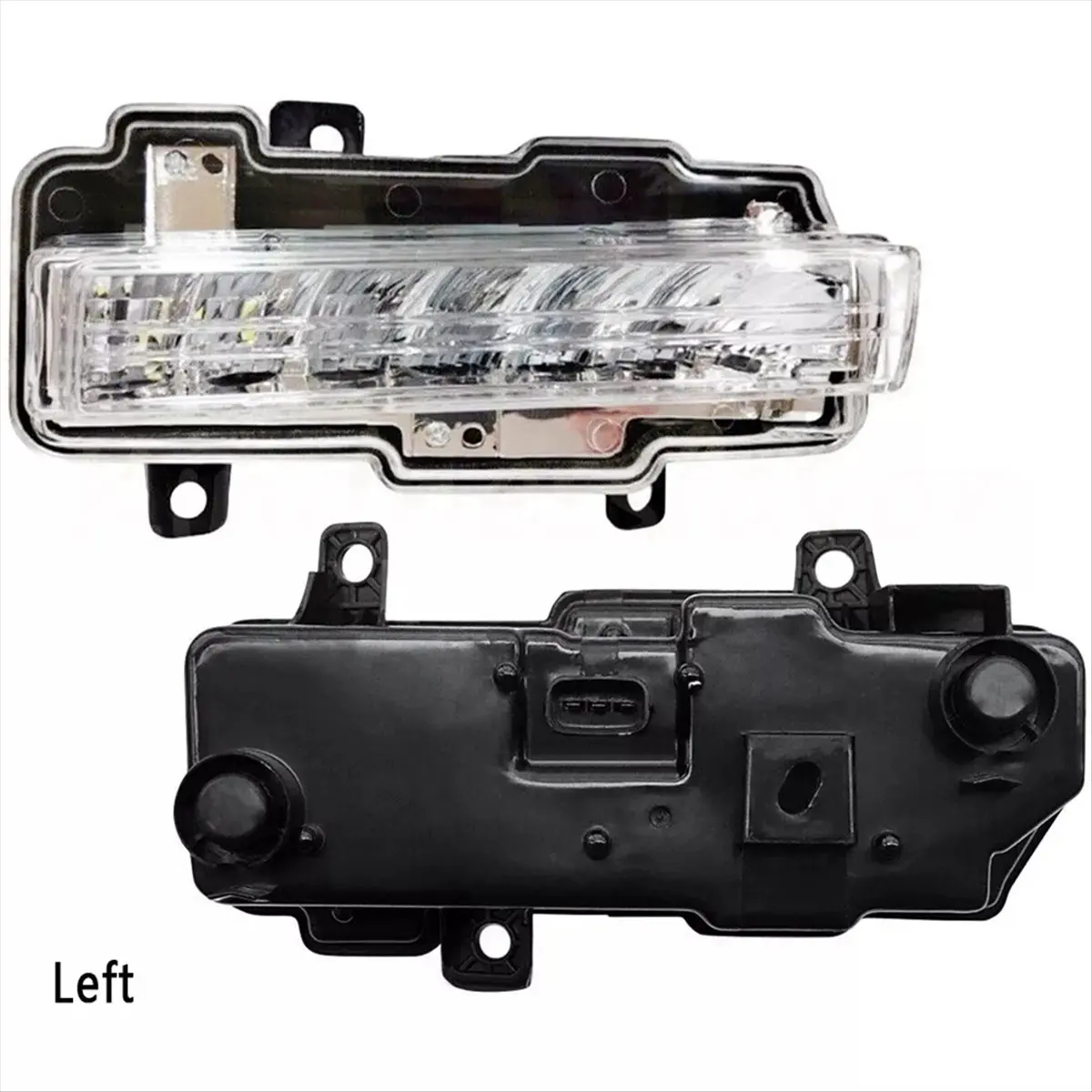 #68D Automotive Parts & Accessories,LED DRL Light for Mitsubishi Pajero Montero IV 2015-2020 (ABS)