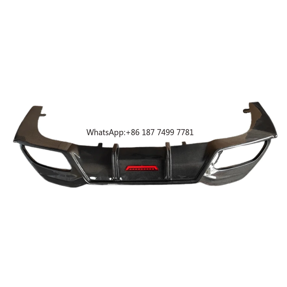 

Used for . 8 Series G14 G15 G16 Body Kit Genuine Carbon Fiber TK Style Rear Diffuser Body Kit