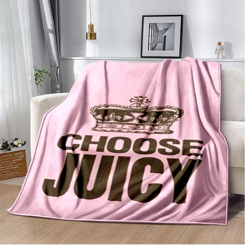 Juicy Couture Fashion Brand Blanket,for Sofa Bde Car Living Room Bedroo,will Make You More Fashionable,couverture,Decke,viltti