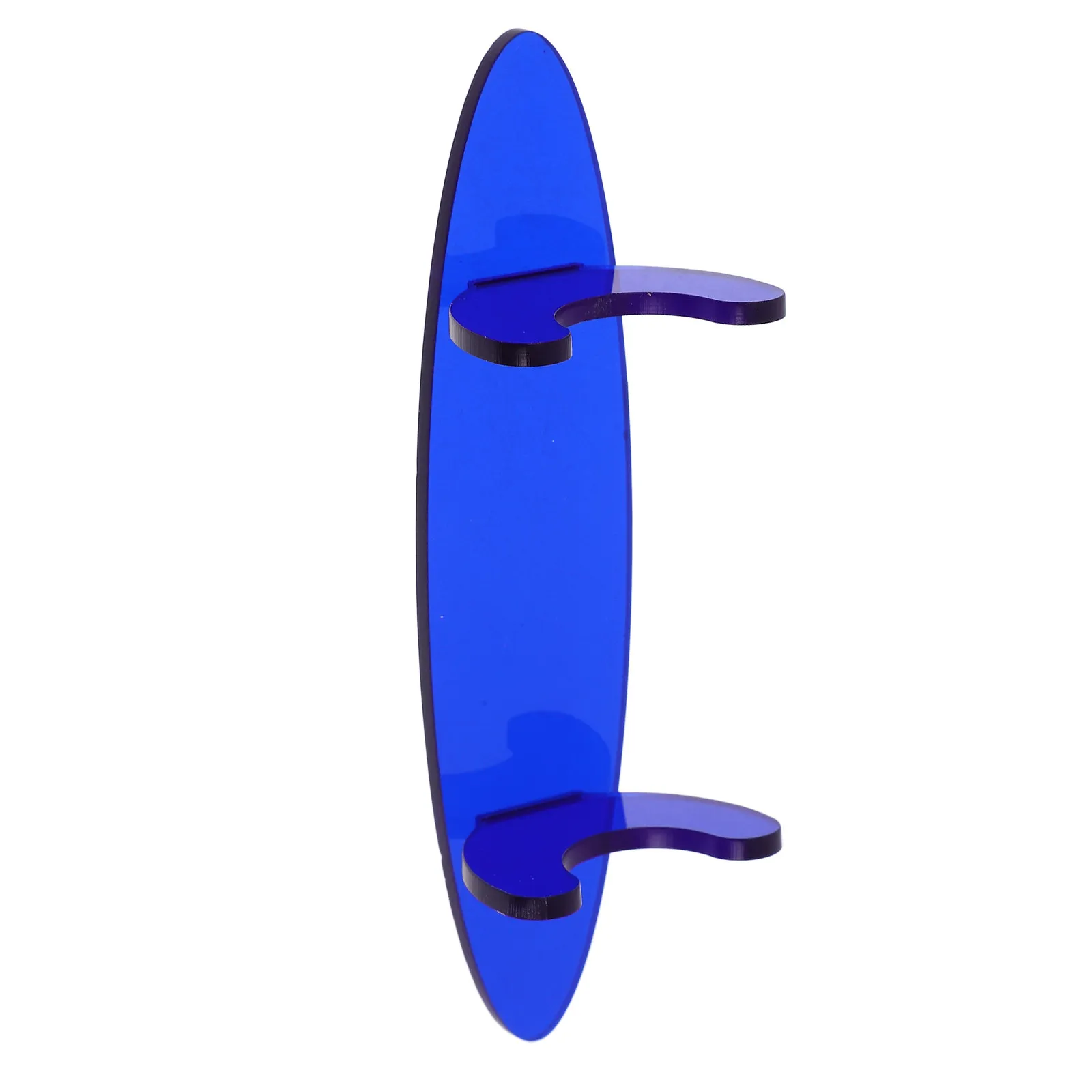 

Minimalist Dark Blue Acrylic Pen Holder Display Stand Fountain Ballpoint Pencil Organizer Desktop Office Space Saving Rack