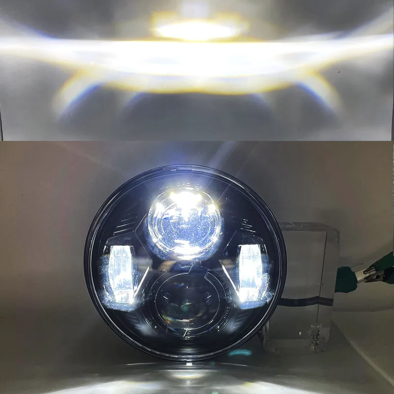 1 pcs 5 3/4 inch LED Motorcycle Headlight For Harley Sportster 1200 XL1200L Custom XL1200C 883 XL883 883L XL883R 48 5.75\