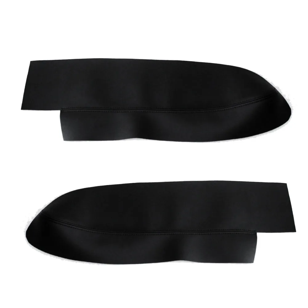 2pcs Front Door Armrest Leather Cover For Honda CRV 2007 2008 2009 2010 2011 Car Interior Door Armrest Panel Cover Trim
