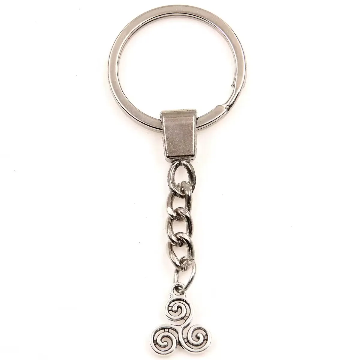 50PCS 2 Style Metal Alloy Geometry Charms Double Sided Hollow Round Pendant For Jewelry Buckle Making DIY Handmade Craft