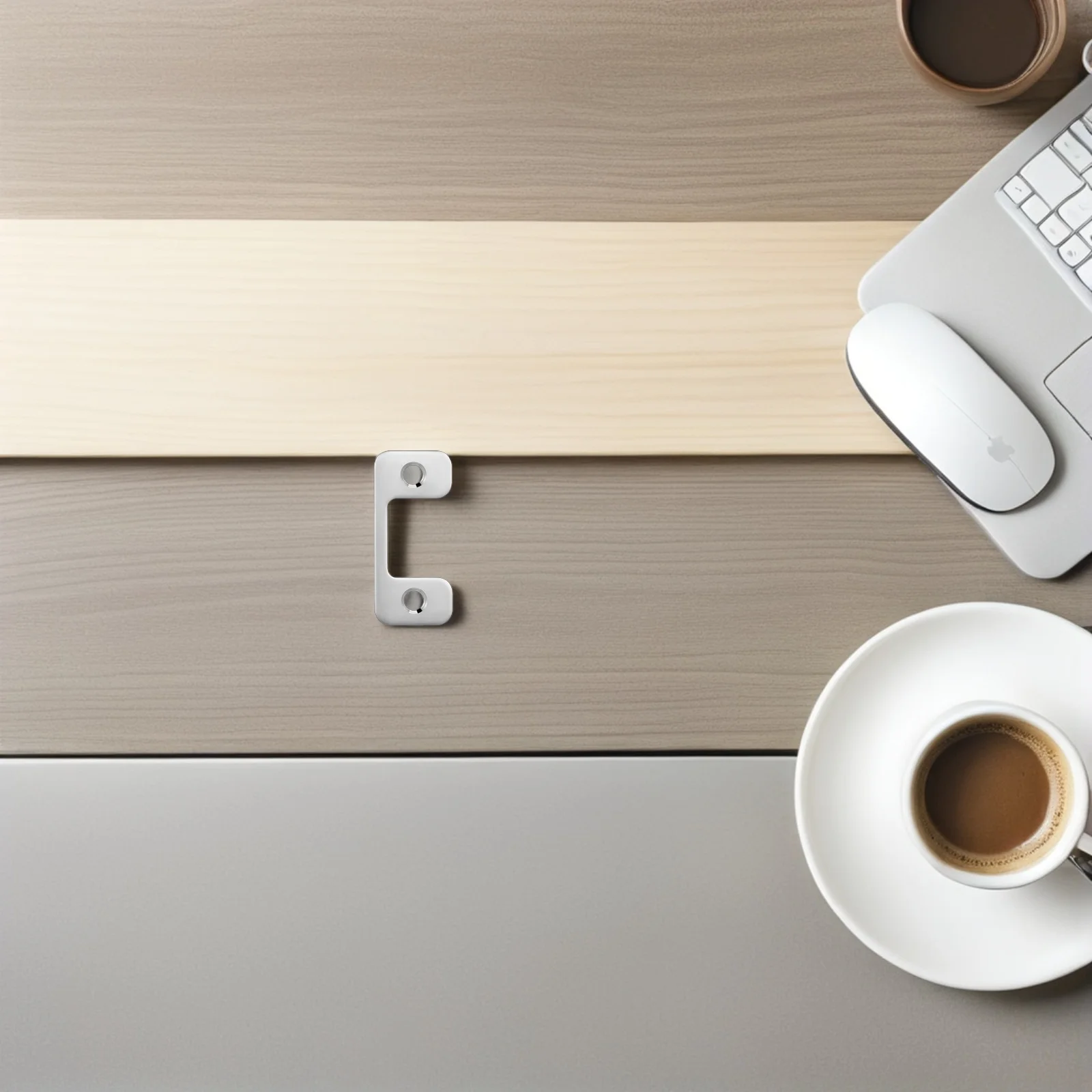 

2Pcs Door Latch Filler Plate Stainless Steel Deadbolt Strike Plate Reinforcement Lock Replacement Parts for