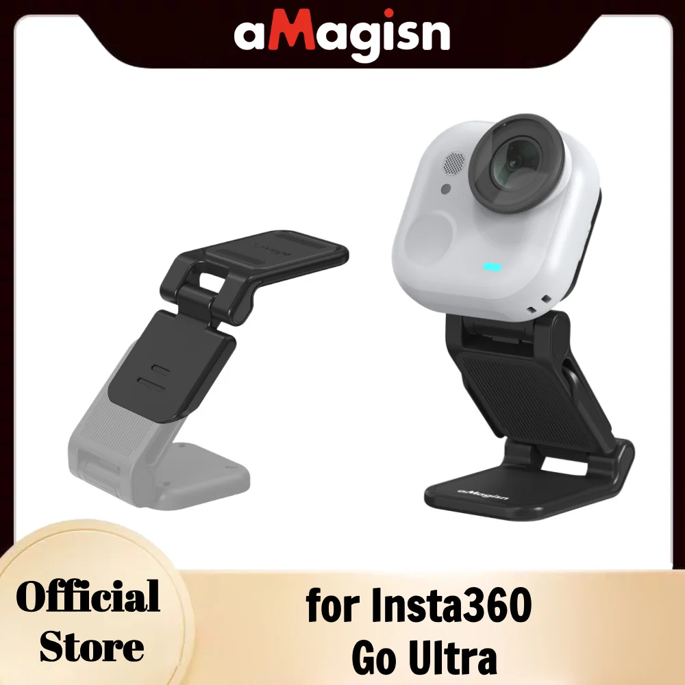 �y�Z�[�����zaMagisn GO Ultra ���C���ȒP�N���b�v�}�E���g ���̓}�O�l�b�g�u���P�b�g �p�x�����\ Vlog�B�e �T�C�N�����O�p Insta360 GO Ultra�Ή�