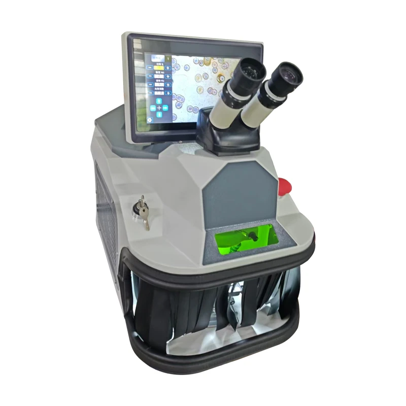 LY Mini 200W YAG Laser Welder 7 10 Inch Touch Screen Panda Spot Welding Machine with HD CCD Microscope for Jewelry Ring Repair