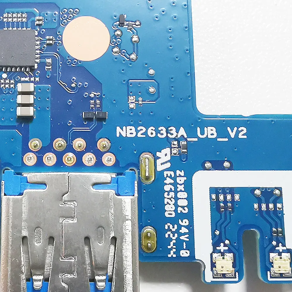 Placa de interfaz de Audio para portátil Acer Swift 3 OLED, SF314-71, SF314-71-75MW, N21H3, conector USB, auriculares, nb2633_ub_v2