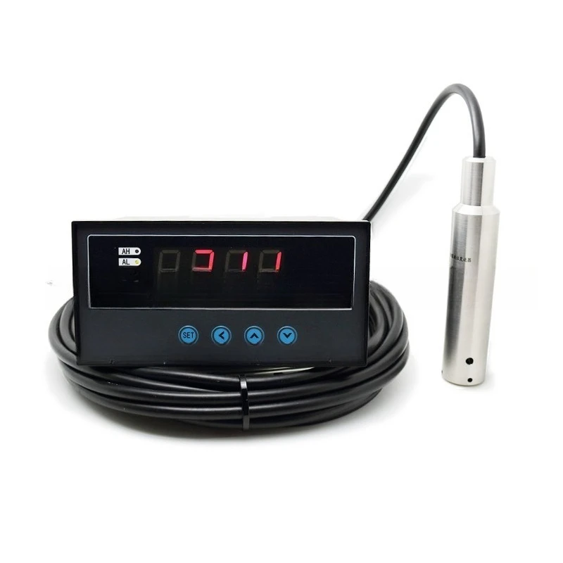 Geothermal well instrument measuring water level, pumping acceptance equipment, hot spring water level monitor