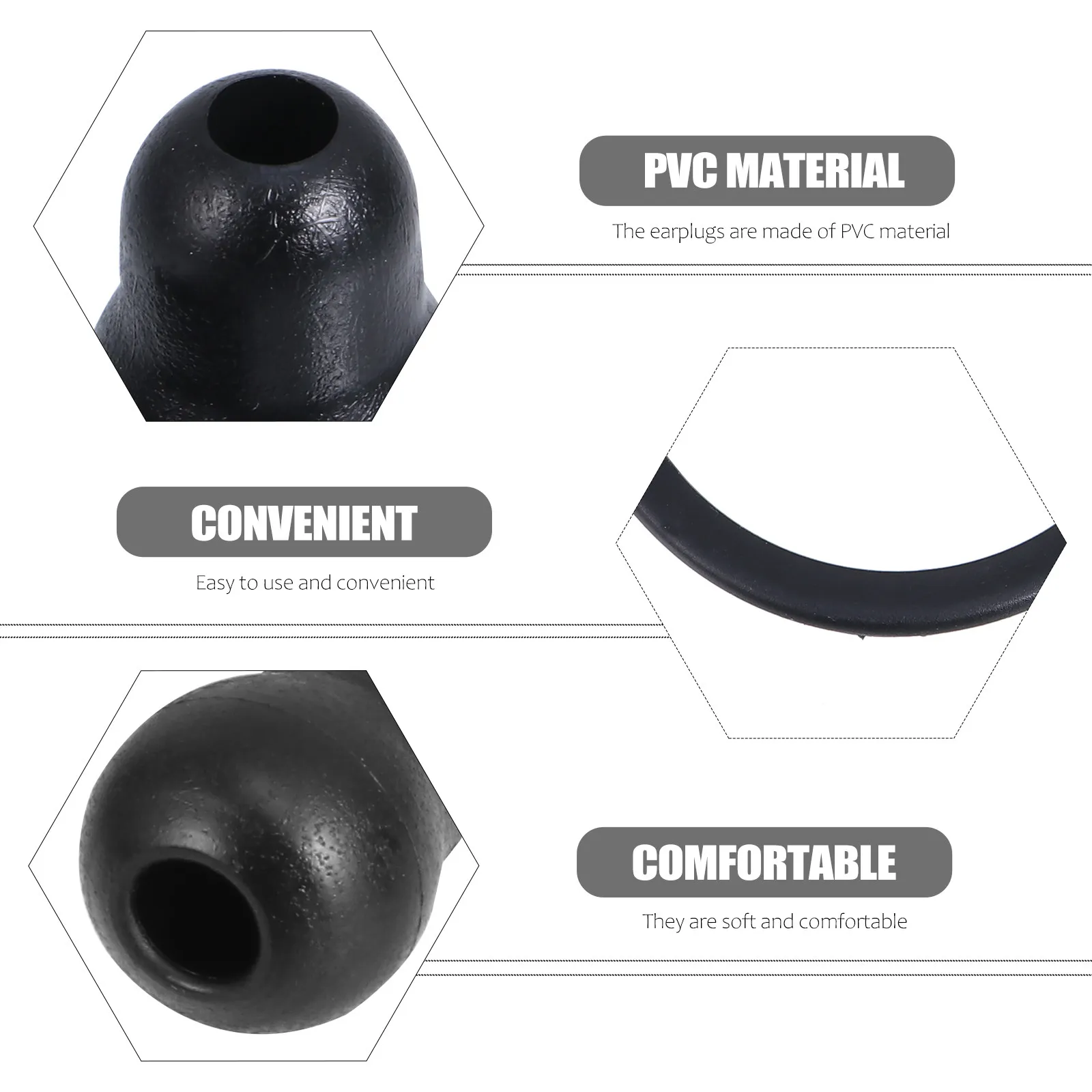 2Sets Comfort Fit Stethoscope Ear Tips Replacement Lightweight Secure for Extended Wear Ideal for Doctors and Nurses