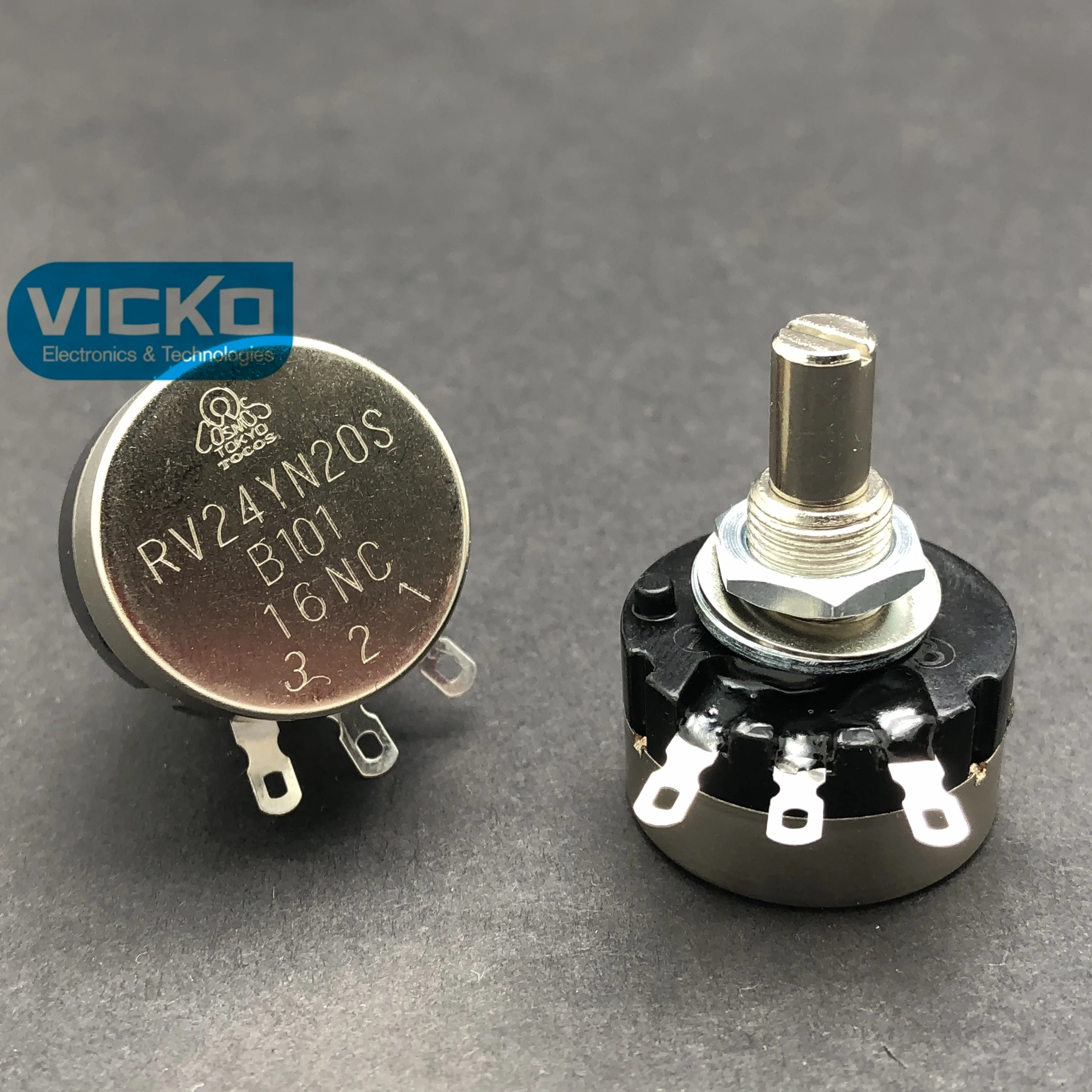 

[YK]original RV24YN20SB101 TOCOS RV24YN20S B101 100R speed switch governor import welding machine governor potentiometer switch