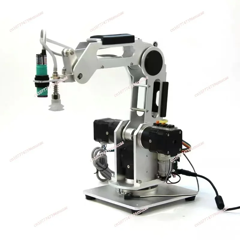 Brazo Robótico de Escritorio de 3 Ejes de 0.5kg, 2.5kg, 4kg, Pinza Neumática Eléctrica para Recoger y Colocar, Carga y Descarga