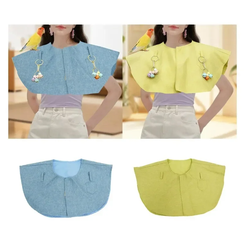 

Parrot Anti Scratch Shoulder Protector Stand Shoulder Cape Bird Stand Shawl for Lovebirds