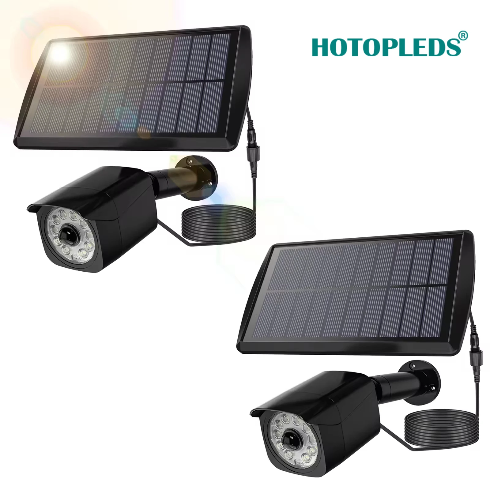 

Outdoor Split Solar Energy Human Body Induction Simulation Monitoring Courtyard Spotlights Villa Garden Landscape Lighting