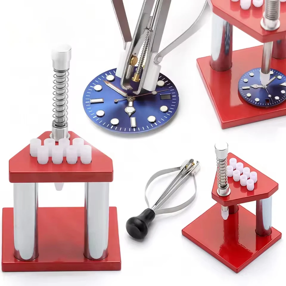 Watch Hand Remover Plunger Puller Opener Alloy Steel Watch Repair Tool Watchmaker Fitter Professional Clock Practical Tools Kits