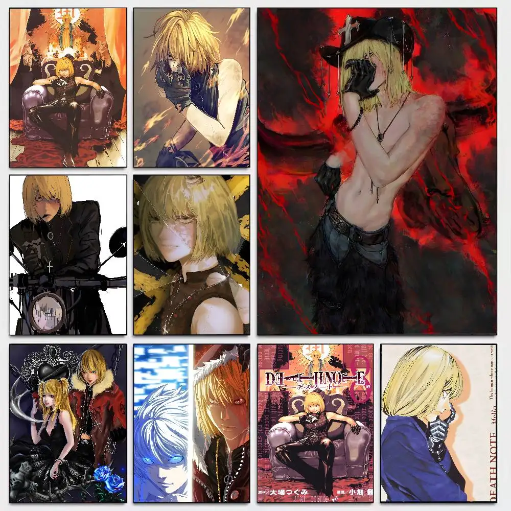 Anime Mello Mihael Keehl Poster Art With Prints Home Bedroom Living Room Decoration Gift