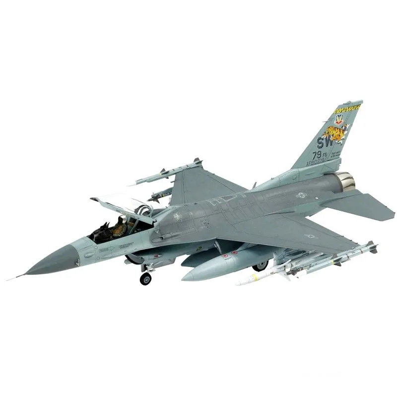 Tamiya Plastic Assembly Military Model 1/72 American F-16CJ Fighting Falcon Block50 Adult Collection DIY Assembly Kit 60788