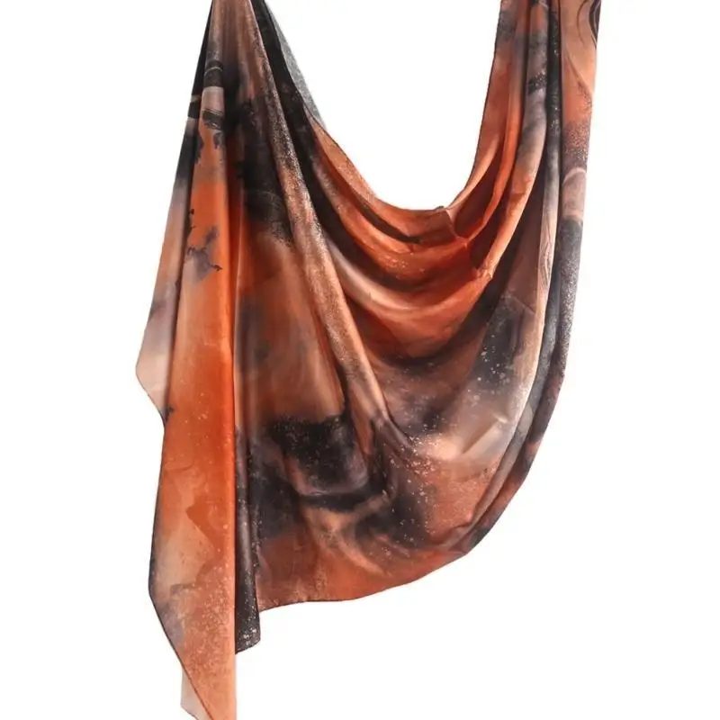 

A52E Trendy Scarf Shawl, New Year Use Large Wrap for Outdoor Travel and Sports