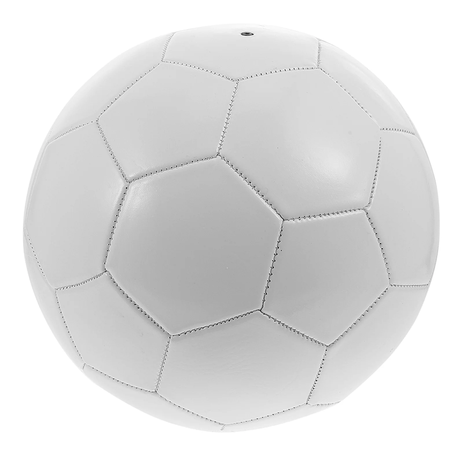 

Boy Soccer Gift White Football Outdoor Sports Training Toy Educational Plaything