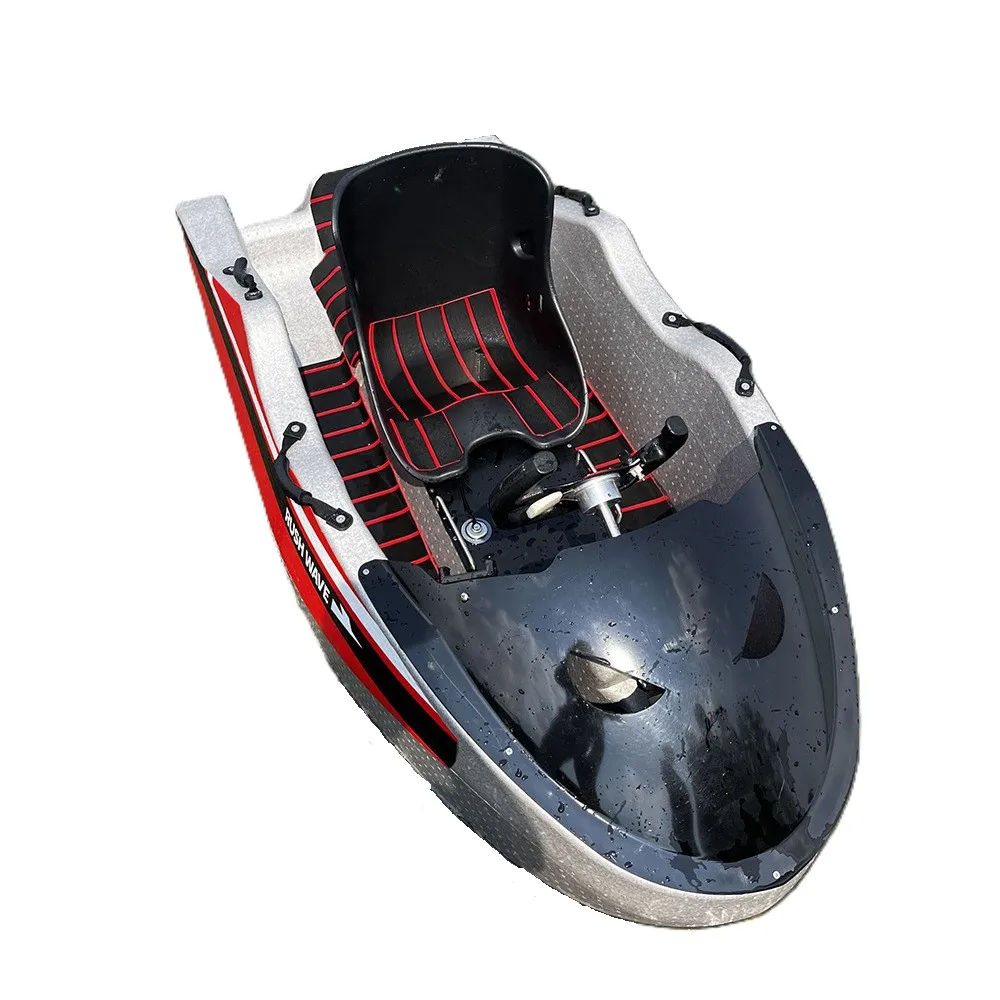2025 Hot Sale New Water Surfing Small Motor Boat Mini Electric Kart Boat High-speed Jet Boat