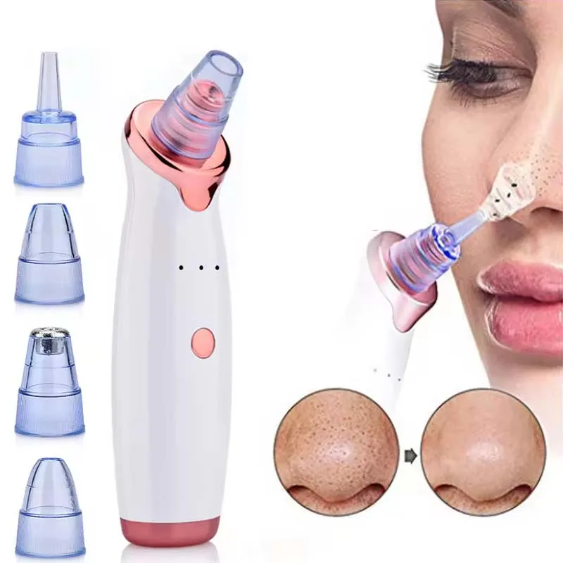 Blackhead Remover Vacuum Suction Pore Cleaner Extractor Acne Comedone Whitehead Pimple Removal Spot Cleaner