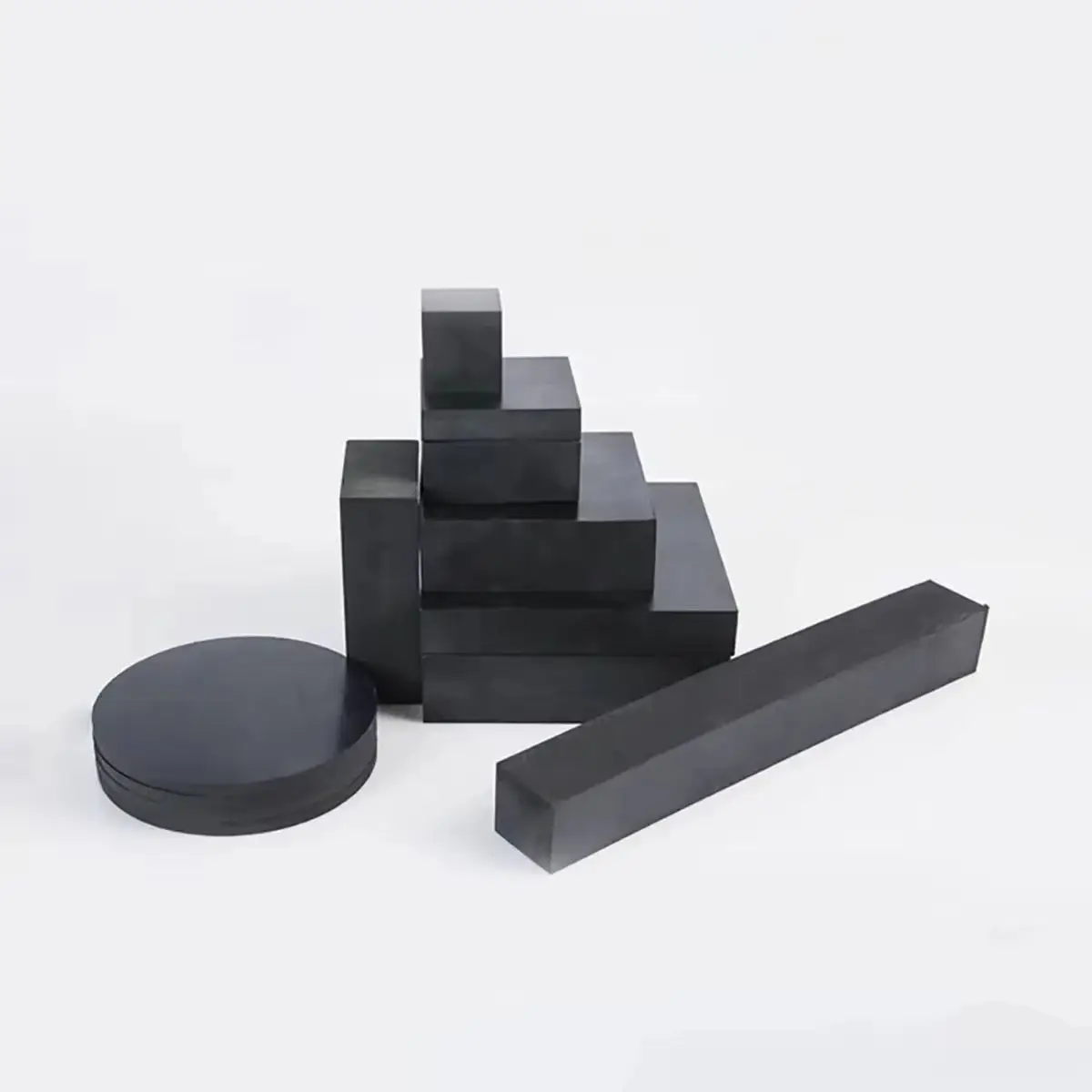 

Thick 10-100mm Anti Slip Wear-Resistant Shock-Absorbing Insulated Rubber Block Industrial Thick Rubber Pad Customized Processing