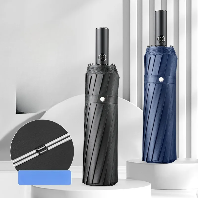 

Автоматический зонт, ультра большие зонты, роскошный портативный складной зонт, устойчивый к ветру зонтик, аксессуары для дождя