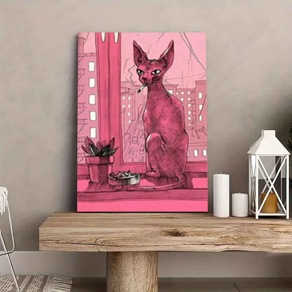 1pc frameless Canvas Painting Classic Simple Wall Art Fashion Elegant Multi Colourful Print HD Canvas Print Poster Home Living R