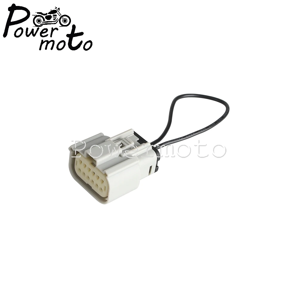For Harley Touring Street Glide Road Glide BOOM GTS Radio 19 2020-2023 Carplay Jumper Connector Plugs Bypass Wiring Harness Plug
