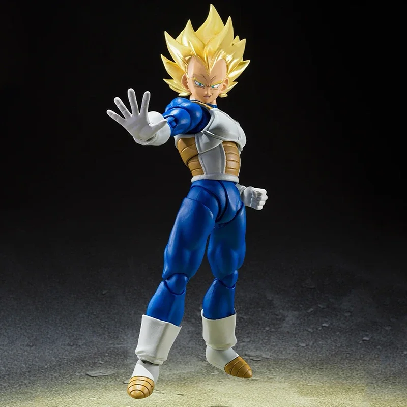 

Фигурка Супер Сайян Вегета S.H.Figuarts Dragon Ball Z DBZ, модель для коллекции, украшение для комнаты, подарок