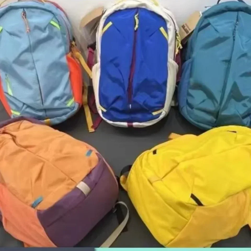 

25 New Ba Double Shoulder Bag Color Block Tactical Backpack for Outdoor Hiking Motorcycle Water Resistant Fashion Utility Hybrid