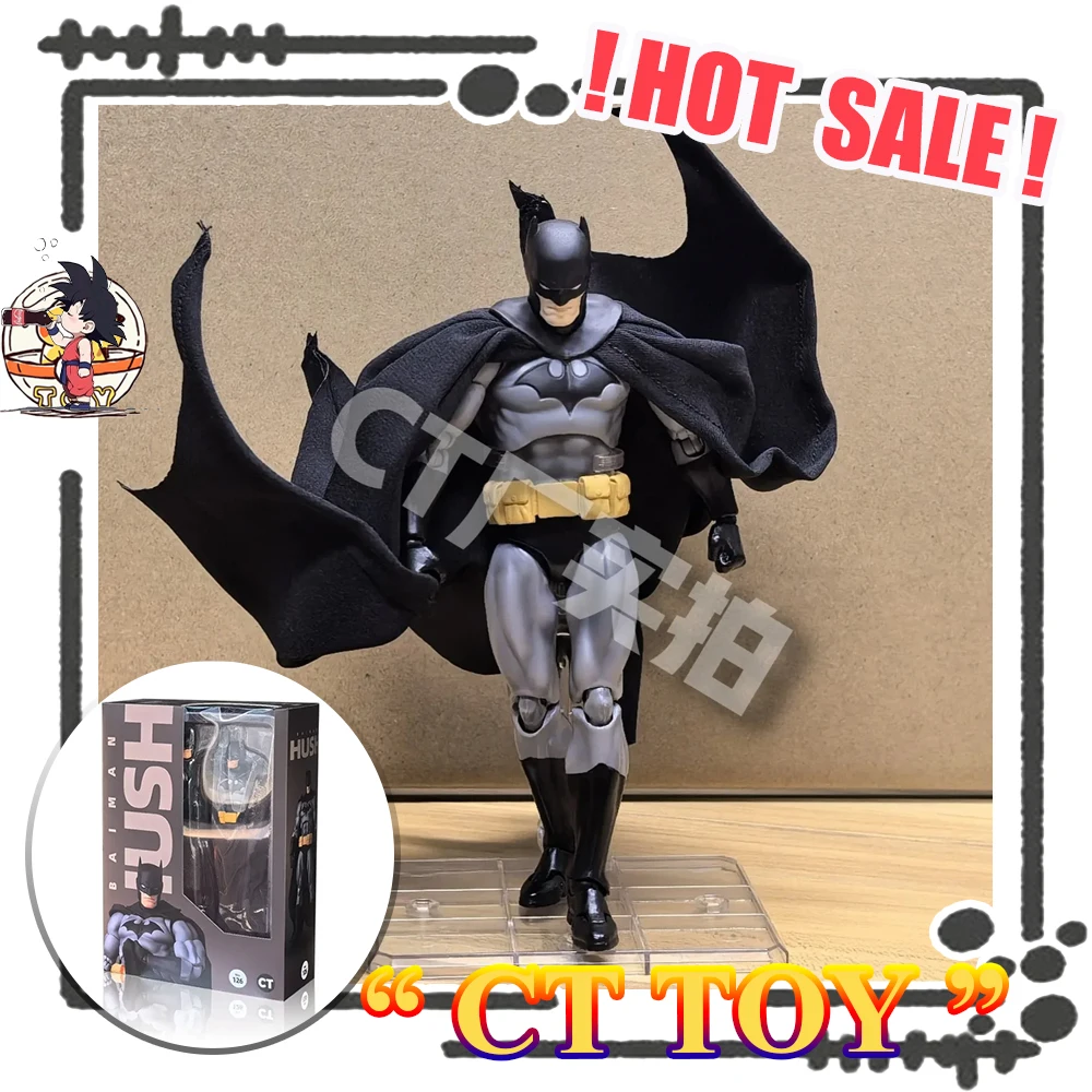 

In Stock NEW CT Toys Batman Figure Batman Mafex 126 Action Figure DC Justice League Hush Figurine The Dark Knight Birthday Gift