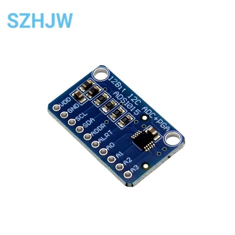 ADS1115 ADS1015 16 Bit I2C Module Precision ADC 4 Channel Development Board Pro Gain Amplifier 2.0V to 5.5V for Arduino RPi