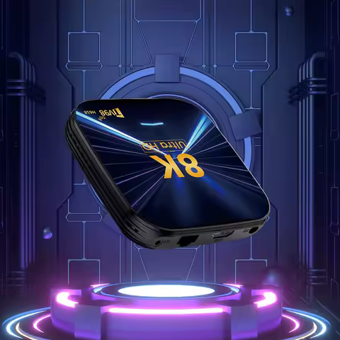 Smart TV Box Android 14 TV Box TV98 H618 Allwinner H313 8K HD Media Player Dual WiFi Set Top Box 16G 32G 64G Android TV Box