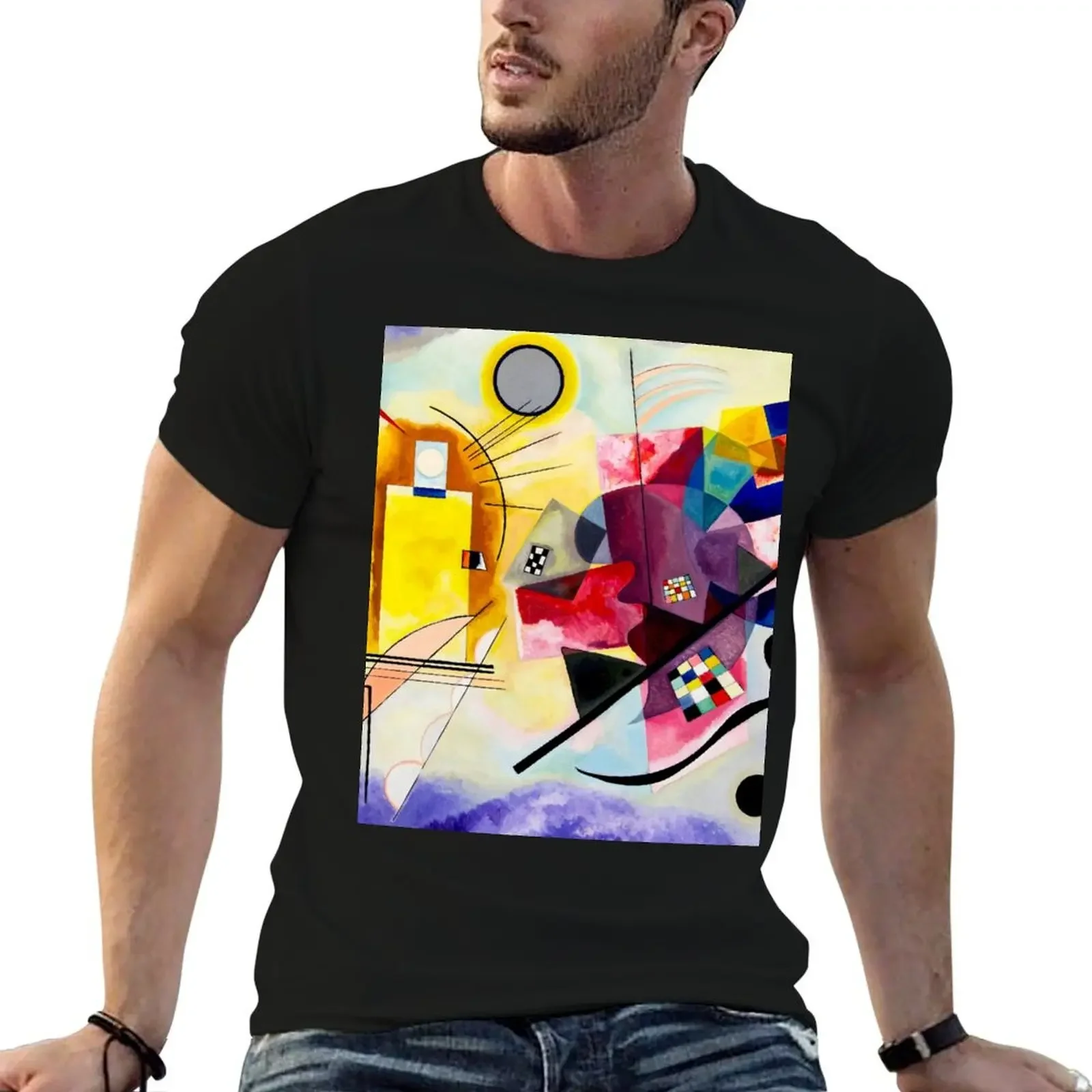 Kandinsky - Yellow, Red, Blue T-Shirt summer clothes kawaii clothes oversized graphic tee customs design your own mens fashion