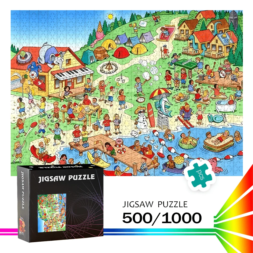 500Pcs/1000Pcs Puzz…