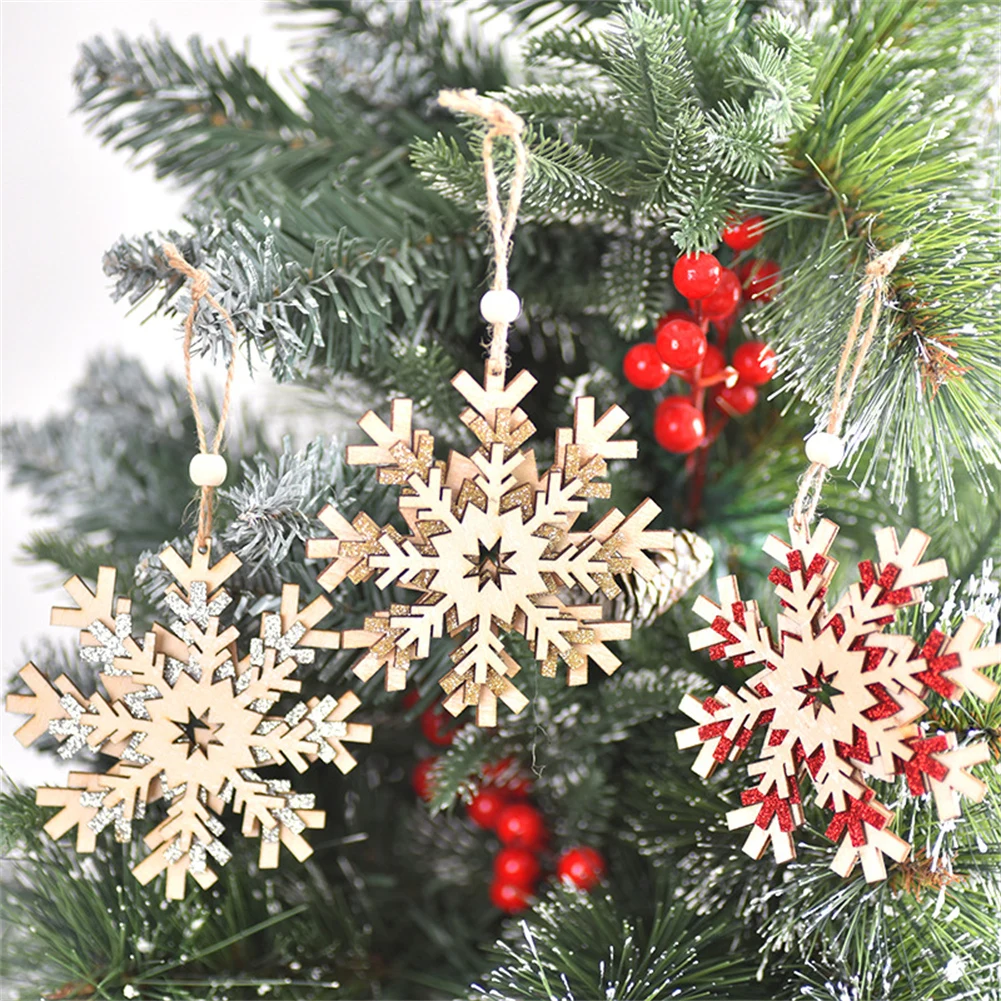 

Christmas Hanging Ornaments Christmas Tree Ornaments Christmas High Quality Wood Mix & Match For Christmas Tree