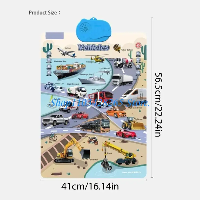 Interaktive Wandtafelspielzeug für Kleinkind -Kogntive -Fähigkeiten Bildungs- und Lernspielzeug Verbesserung der Kenntnisse für