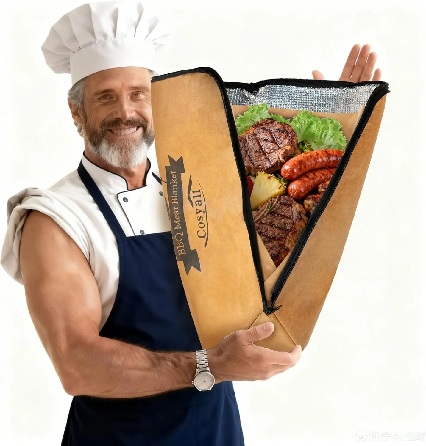 

BBQ Blanket for Resting Meat,Smoker Meat Resting Blanket,Reusable Smoker Grilling Meat Insulated Resting Bag with Wide Mouth