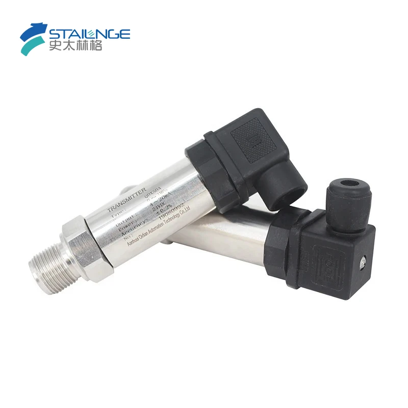 4-20mA Pressure Sensor Transmitter 12-36VDC Oil Liquid Gas Water Pressure Transducer Hydraulic 0.5bar 1bar 16bar 25bar psi Gauge