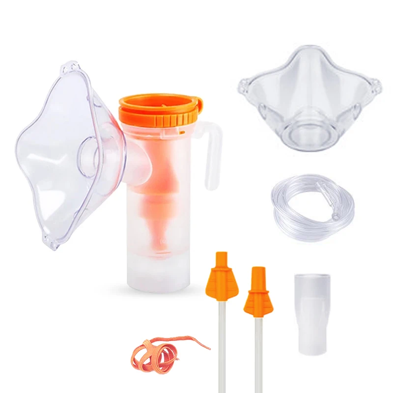 Medical Inhaler Soft Tube Pipe Catheter Atomizing Nebulizing Cup Adult Kid Mask Filters Accessory for Air Compressor Nebulizer