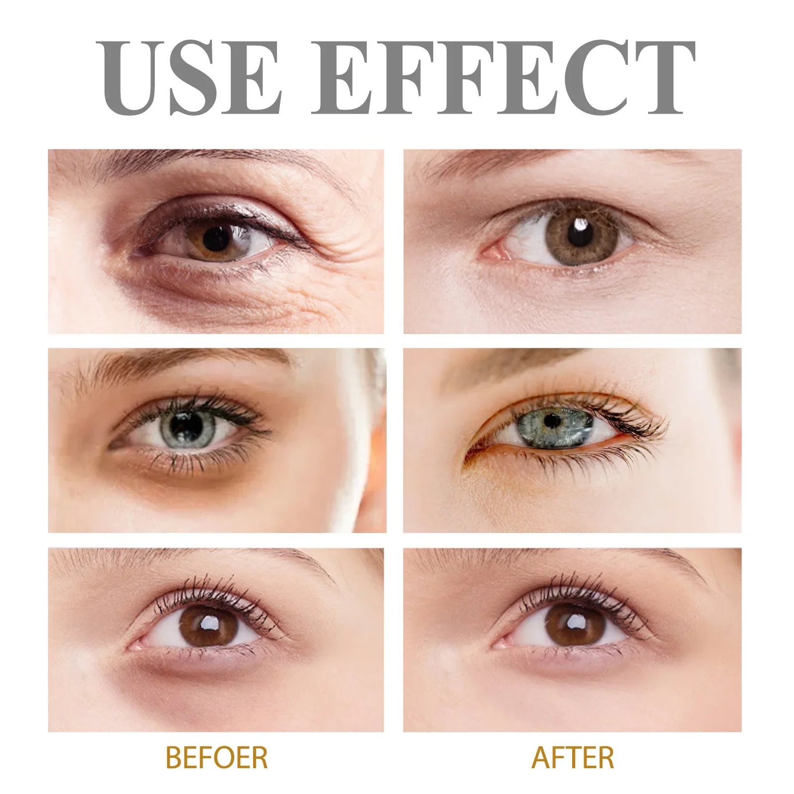 Eye Firming Gel Firming Skin around the Eyes Fade Eye Bags and Dark Circle Fine Lines Moisturizing Restoring Eye Cream