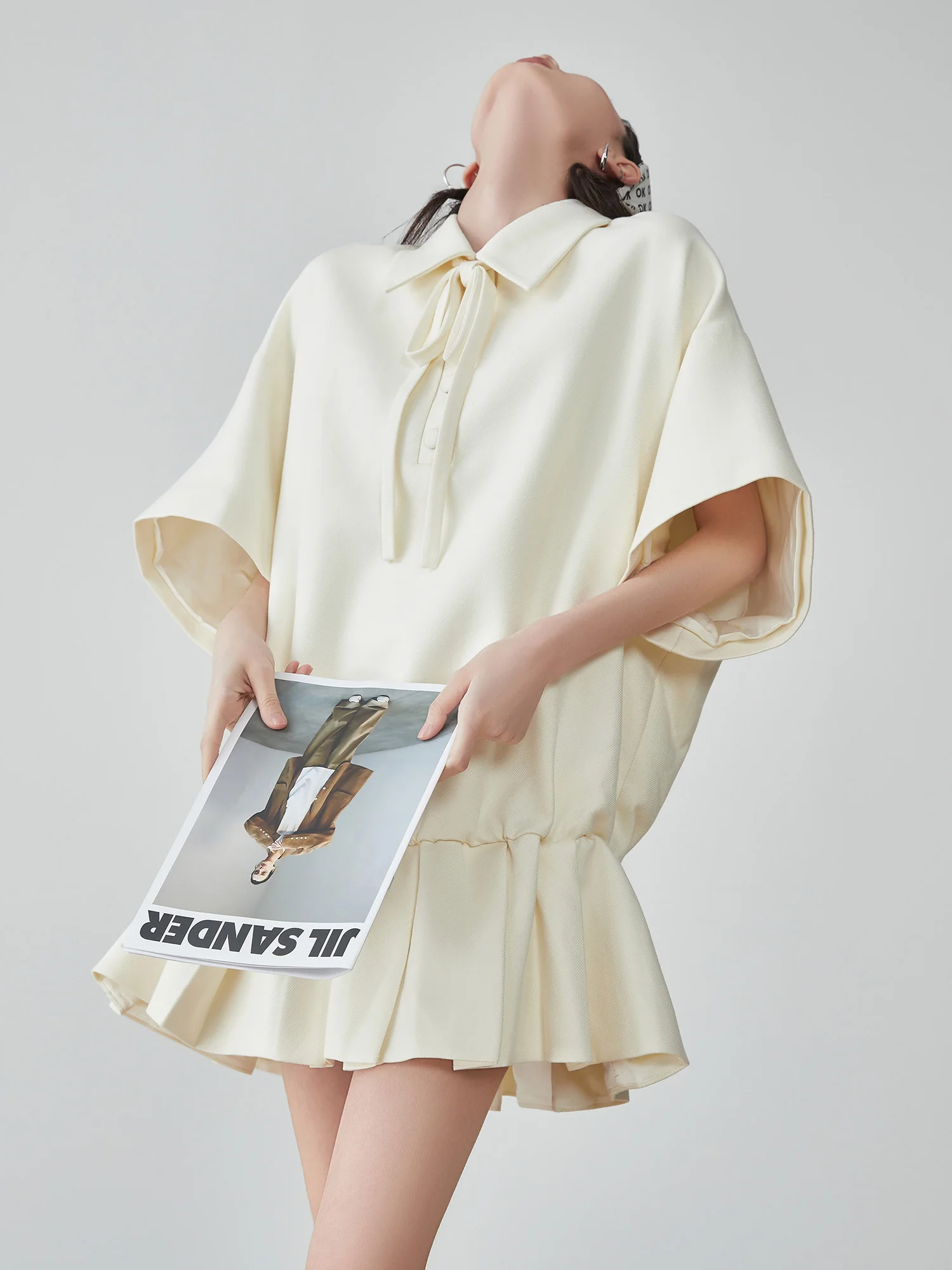 

Женская свободная повседневная теннисная юбка Zhu Xudan, летняя новинка, спортивный пуловер с круглым вырезом