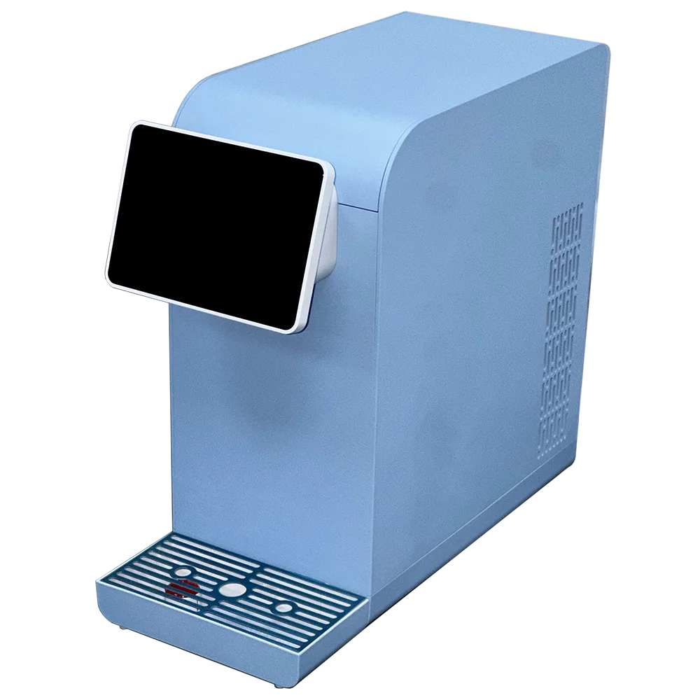 Compact Desktop Electric Water Cooler Plastic Housing Hot Cold Water Purifier For Home Kitchen