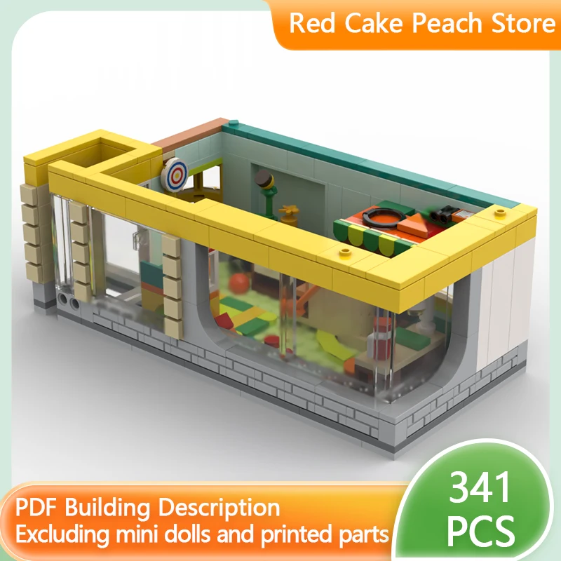 

City Street View Model MOC Building Bricks Apartments Architecture Modular Technology Children Holiday Gifts Assemble Toys Suit