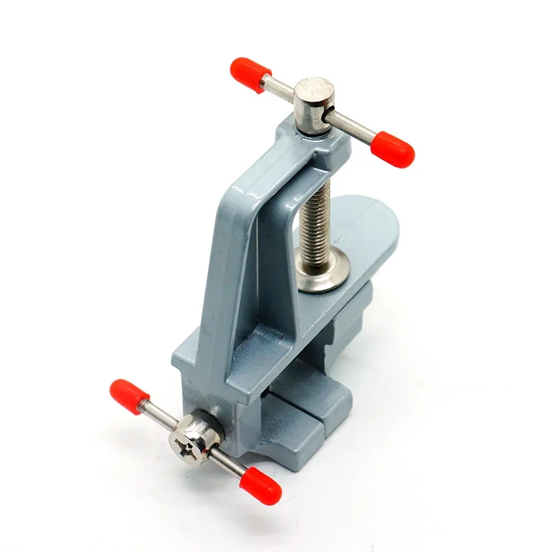 

Aluminum Miniature Small Jewelers Hobby Clamp on Table Bench Drill Press Vise Mini Tool Hand DIY Tool